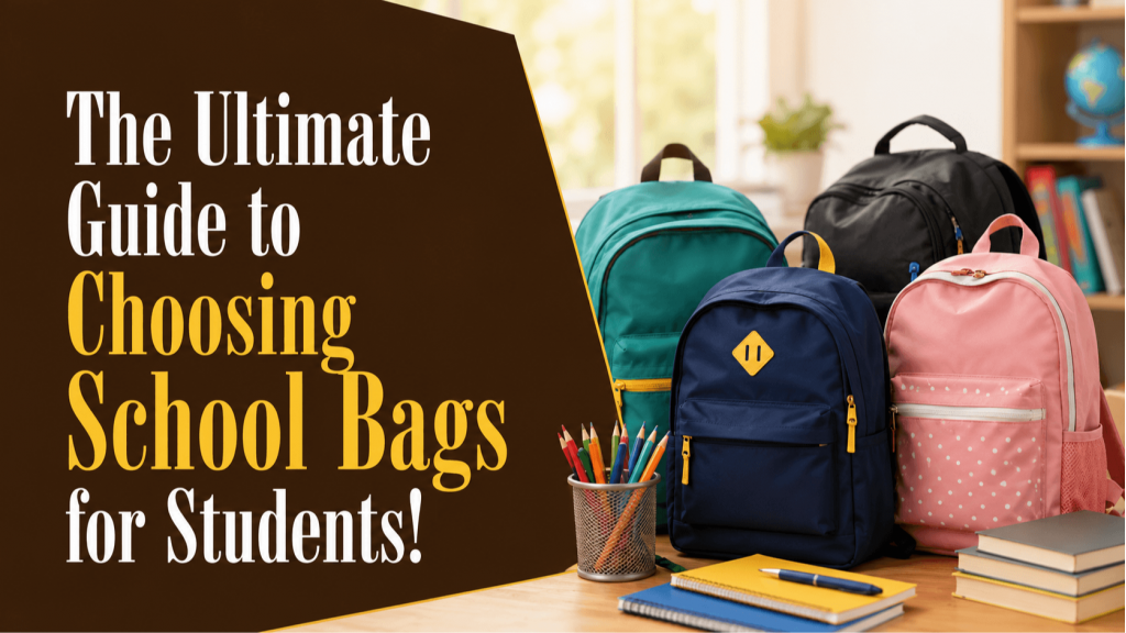 The Ultimate Guide to Choosing School Bags for Students!