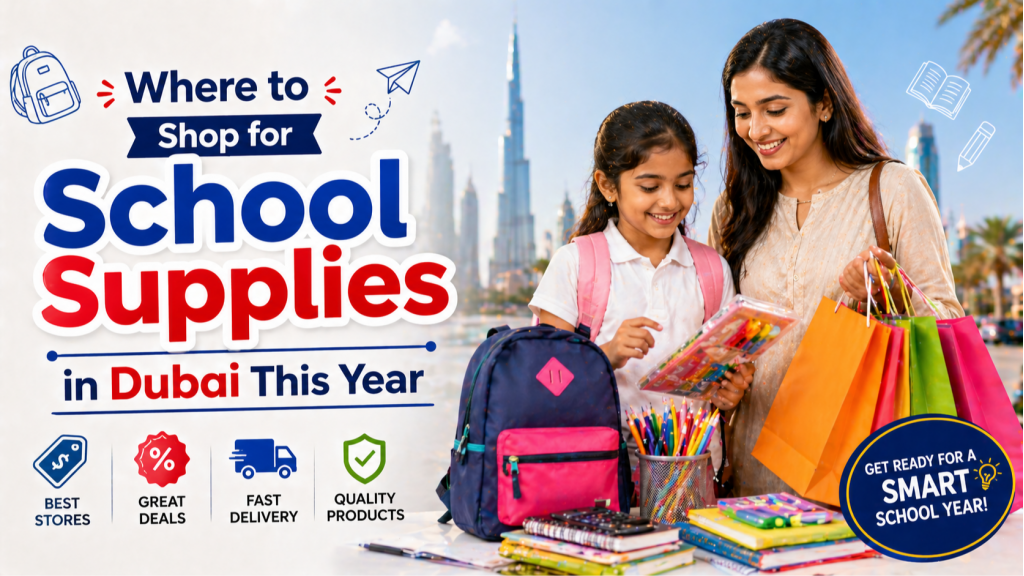 Where to Shop for School Supplies in Dubai This Year