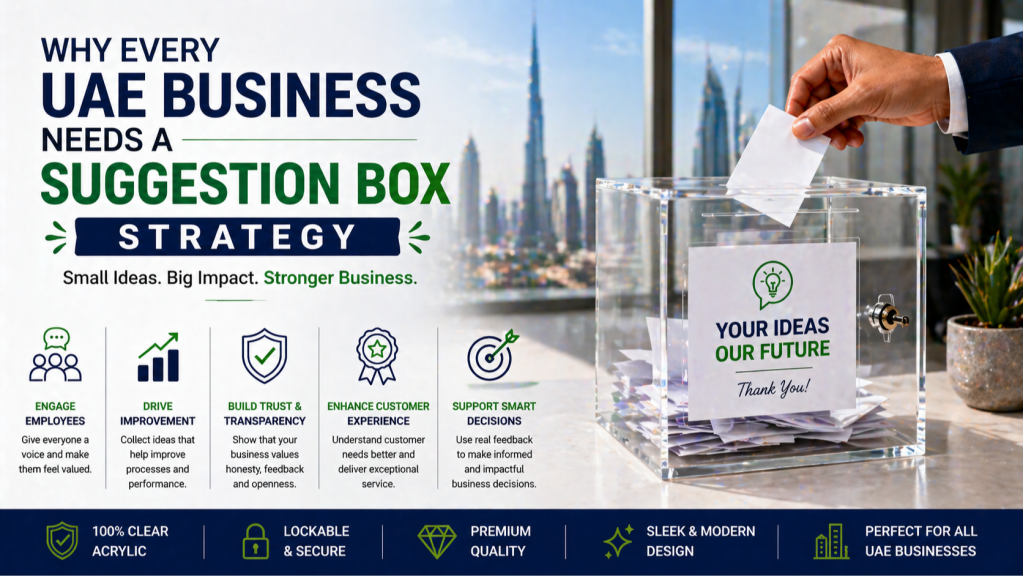 Why Every UAE Business Needs a Suggestion Box Strategy