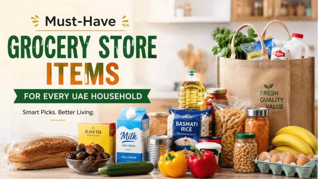 Must-Have Grocery Store Items for Every UAE Household