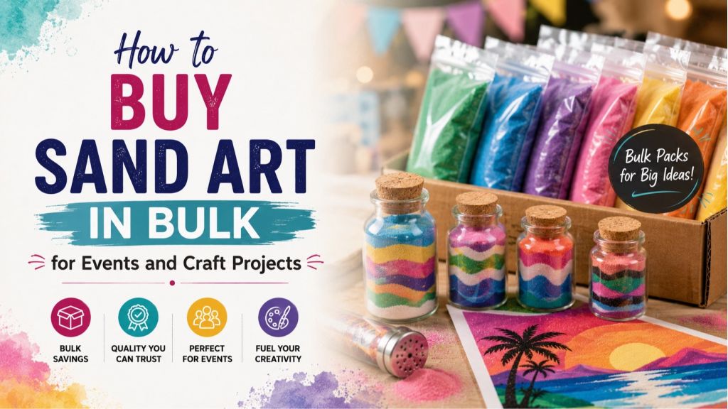 How to Buy Sand Art in Bulk for Events and Craft Projects
