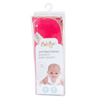 Bebitza Antibacterial Baby Wrap - Dark Pink