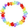 10-Piece Flower Lei Garland Necklace