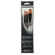 Mont Marte Brush Set Gallery Acrylic 4Pcs