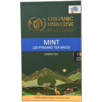 Mint Green Tea (20 Pyramid Tea Bags)