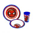 Spider-Man 3Pcs Kids Mico Set with CUP
