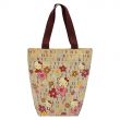 Hello Kitty Travel Flower Printed, Floral Mini Tote Bag, Small, Beige