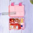 Eazy Kids 5 & 4 Convertible Bento Lunch Box wt Sandwich Cutter Set