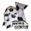 37 Pieces Football Party Sets Disposable Party Tableware Party Supplies