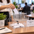Workplace Suggestions Box in Action