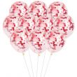 10-Piece Birthday Party Decoration Confetti Balloon Set 12inch