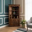 Solid Wood Corner Shelf 