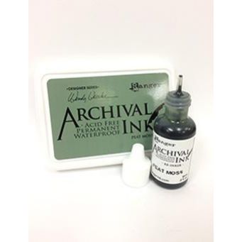 Archival Ink&trade; Pad Re-Inker Peat Moss