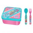 Rainbocorns Lunch Box with Cutlery