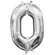 Number 0 Balloon 40 inches
