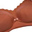 Okus - Comfy Cotton Seamless Nursing Bra Orange 40