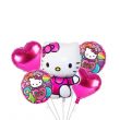 5-Piece Hello Kitty Foil Balloons Set 18-32Inch