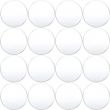 Transparent Acrylic Sheets Clear 0.08 Inch Thick Circle 16 Pieces 3 Inch
