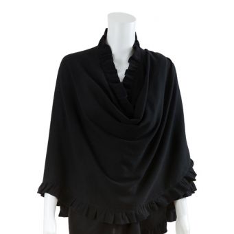 Bebitza 100% Cotton Nursing Cover - Black
