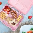 Eazy Kids 5 & 4 Convertible Bento Lunch Box wt Sandwich Cutter Set