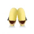 Rose et Chocolat Zipper Soft Soles Shoes Yellow