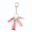 Pink & Gold Keychain Lip Gloss-Makeup