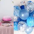 20-Pcs Birthday Party Decoration Inflatable Blue Balloon Set 12inch