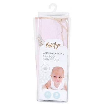 Bebitza Antibacterial Baby Wrap - Light Pink