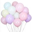 100-Piece Birthday Party Sweet Macaron Candy Latex Balloon Decoration Set 10inch