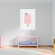 Pink Popsicle Wall Art Print