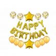 25-Piece Happy Birthday Party Balloons Set 25x3x15cm