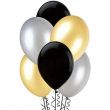 30-Pcs New Year Party Balloons Set 12inch