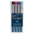 Schneider Ohp Non-Perm Marker 221 S 4Clr -1Set