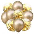 Chrome Metallic Gold Balloon For Happy Birthday Party Baby Shower Wedding Decoration