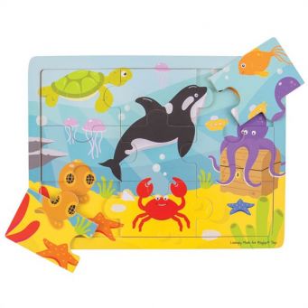 Tray Puzzle - Underwater