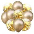 Chrome Metallic Gold Balloon For Happy Birthday Party Baby Shower Wedding Decoration