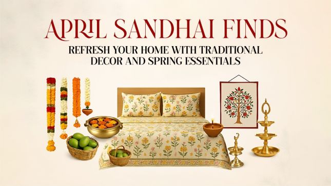 April Sandhai Finds: Refresh Your Home with Traditional Decor and ...