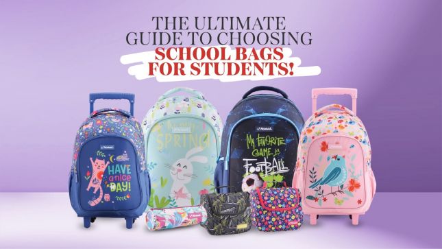 School Bags Guide: Backpacks vs Trolley Bags for Students | sandhai.ae