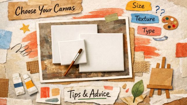 How to Choose the Perfect Canvas for Your Art Project
