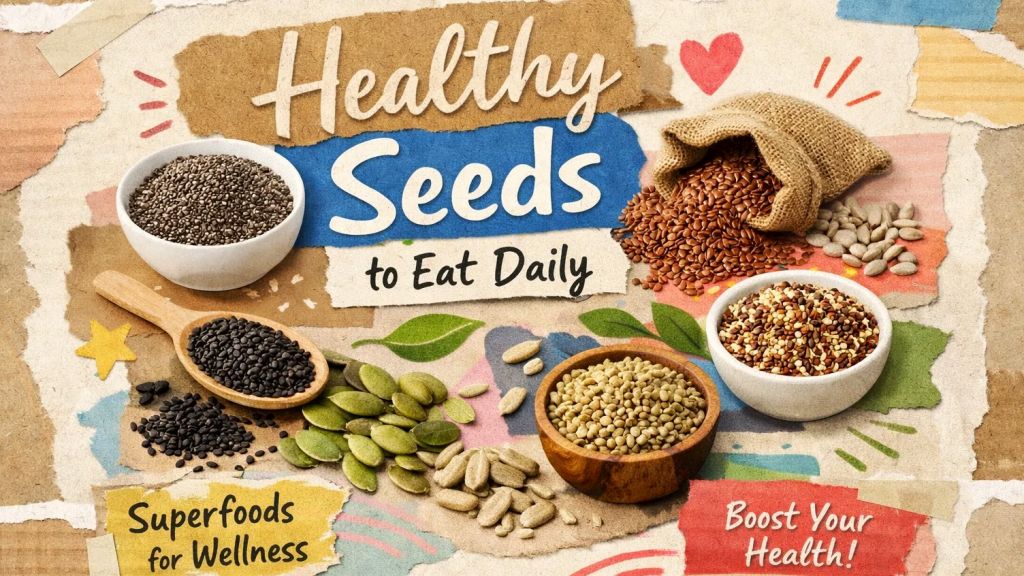 7 Powerful Seeds for Body Health You Should Eat Daily