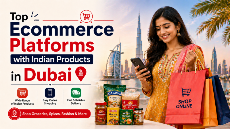 Top Ecommerce Platforms with Indian Products in Dubai