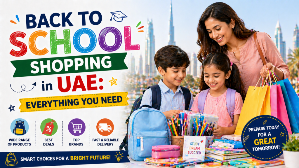 Back to School Shopping in UAE: Everything You Need