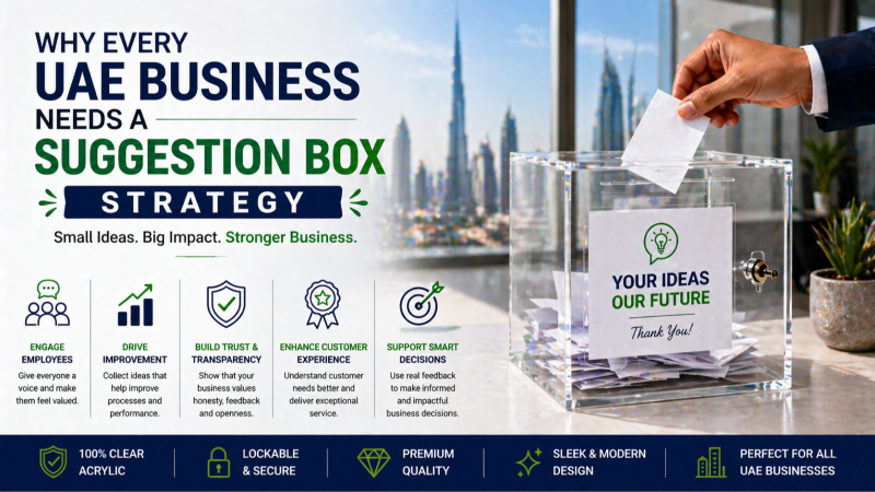 Why Every UAE Business Needs a Suggestion Box Strategy