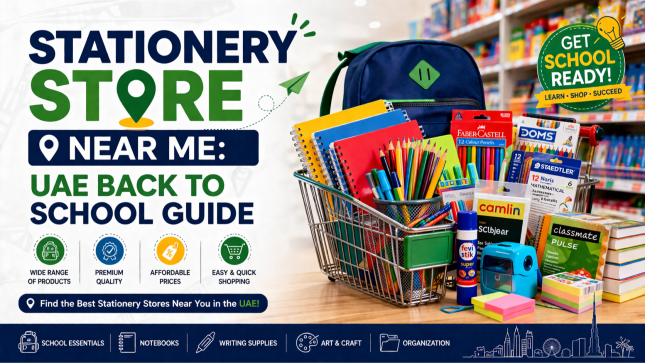Stationery Store Near Me: UAE Back to School Guide