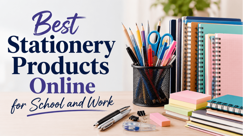 Best Stationery Products Online for School and Work