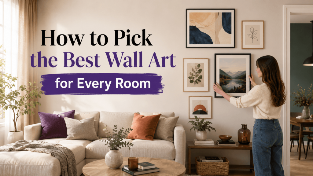 How to pick the best wall art for every room