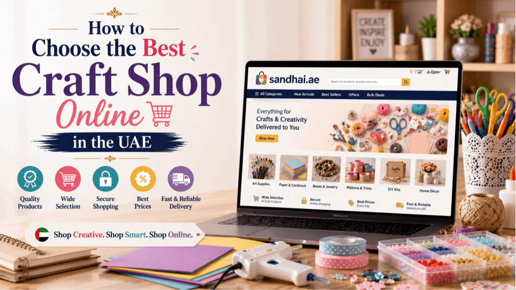 How to Choose the Best Craft Shop Online in the UAE