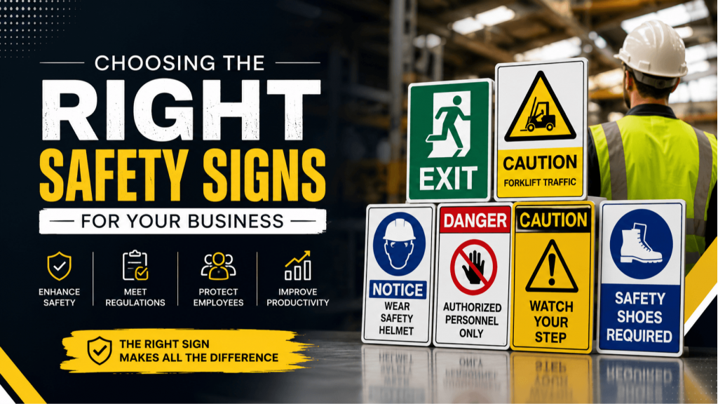 Choosing the Right Safety Signs for Your Business