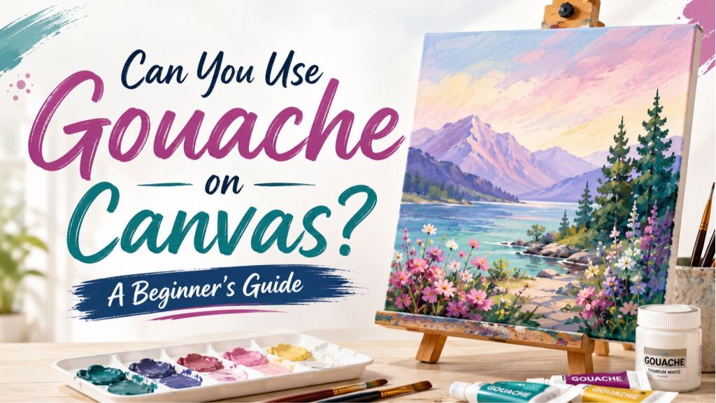 Can You Use Gouache on Canvas? A Beginner&rsquo;s Guide