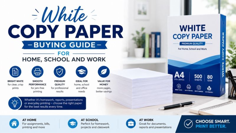 White Copy Paper Buying Guide for Home, School and Work